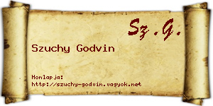 Szuchy Godvin névjegykártya